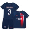 Oficiální Fotbalový Dres Paris Saint-Germain 2023-24 Kimpembe 3 Domácí pro Děti